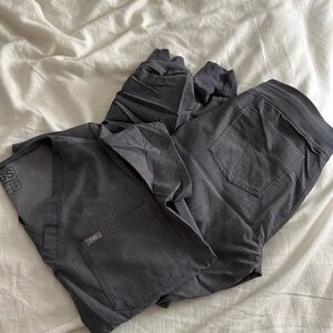 FIGS catarina top and zamora joggers